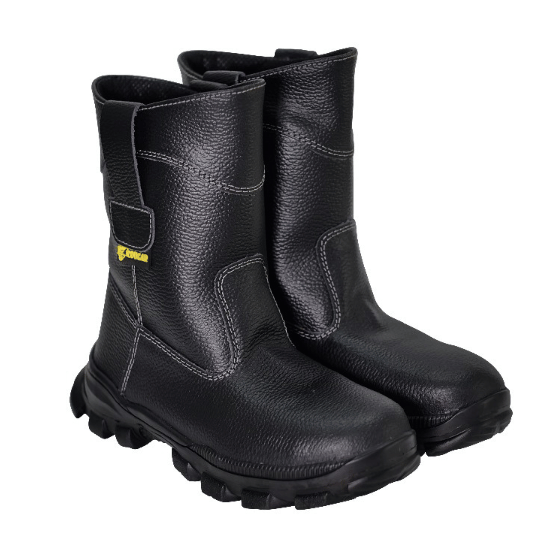 Sepatu Safety Boots Kulit Cougar Alpha