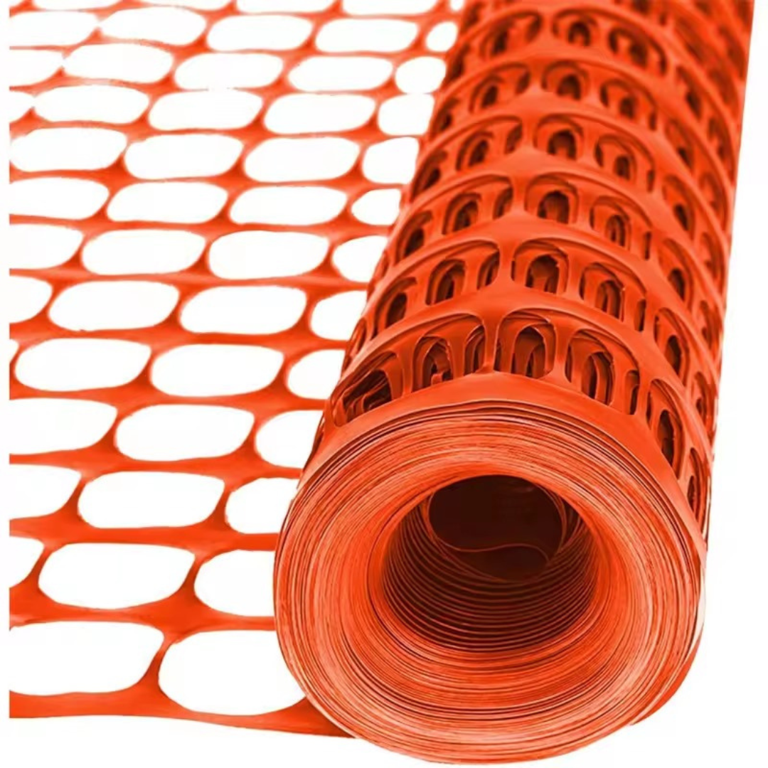 Safety Net Proyek / Orange Barrier Mesh 9.11