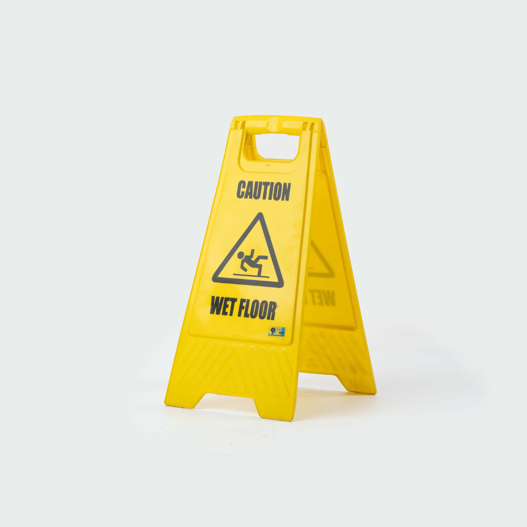 9.11 Wet Safety Sign / Papan Peringatan