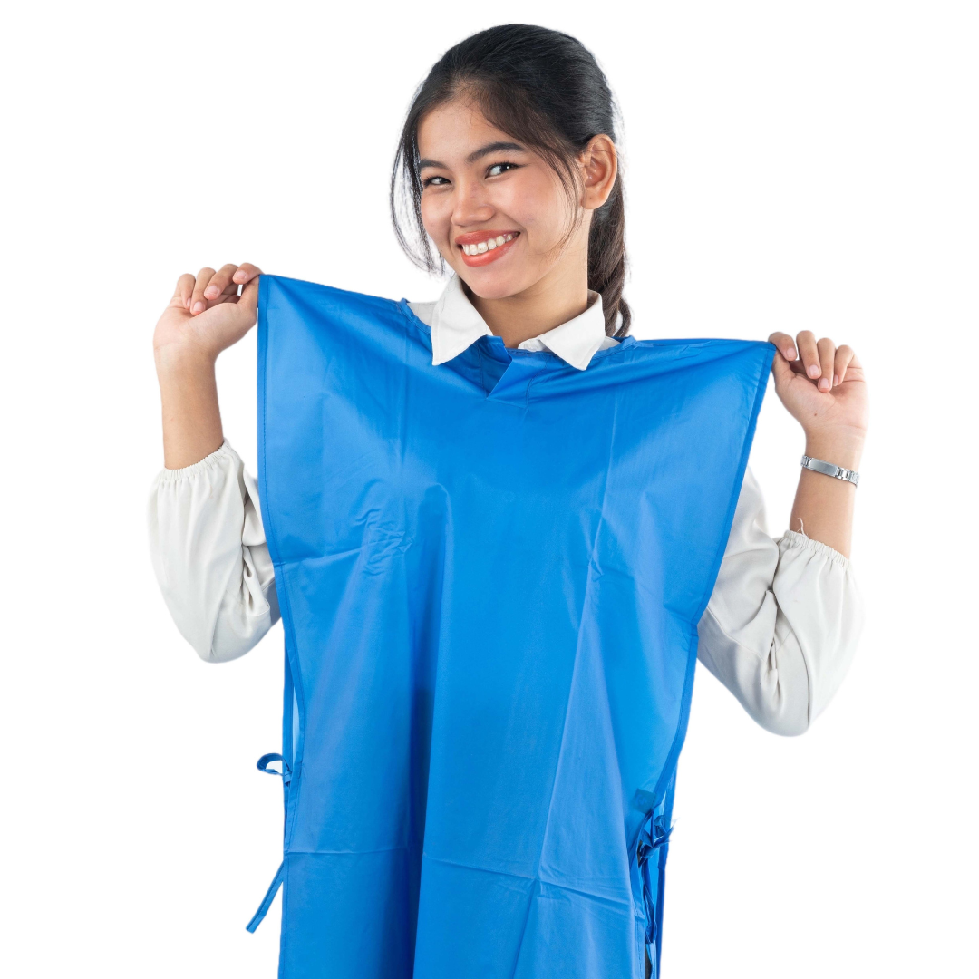 SAFE-T SCA-611 APRON BLUE VINYL